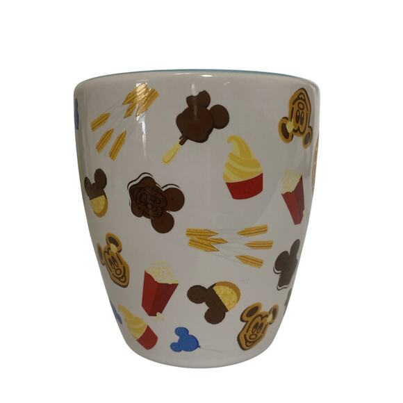 Mickey Mouse Disney Parks I’m Just Here Snacks 16oz Mug NWT Missing Spoon - Picture 4 of 6
